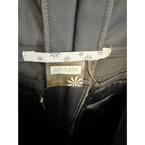 Athleta Fall Line Black Soft Shell Ski Snowboard Pants Size 2 - Picture 10 of 11